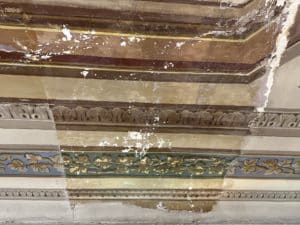 The analysis uncovers the layers of history